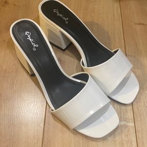 Qupid block heels